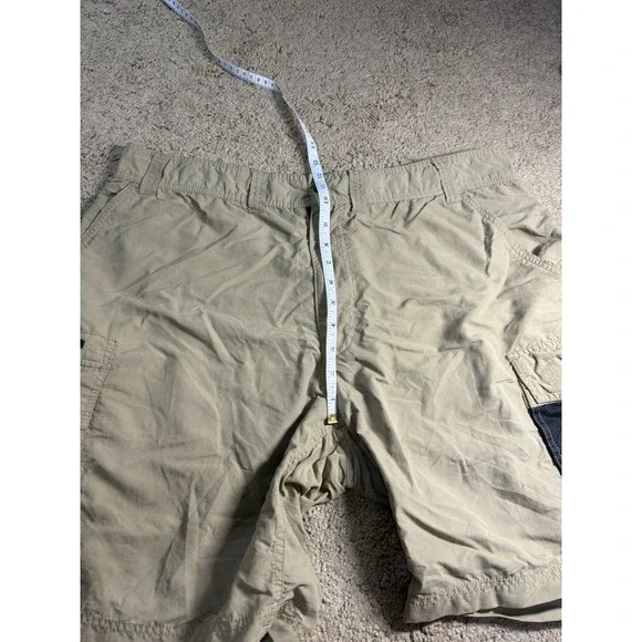 The Foundry Quick Dri Shorts Men 44x44 Brown Cargo Pockets Lightweight Utility - Picture 5 of 7